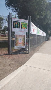 MetraPark ~ High traffic advertising location and banner printing, design and placement.
